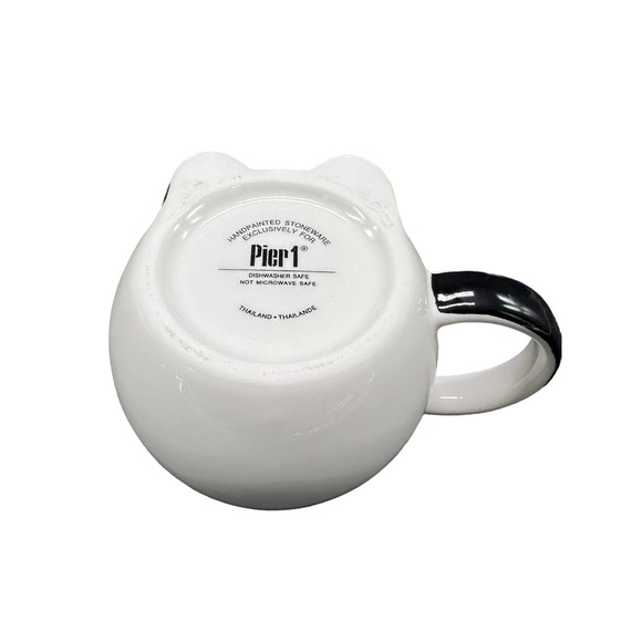 Pier 1 Snowman Tea Infuser for One 3 Pieces Lid Strainer Cup - Excellent Cond. - Picture 5 of 6